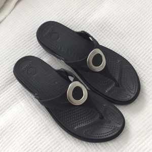 Croc sandals